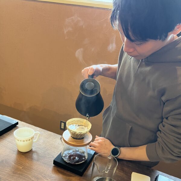エチオピアのコーヒー お店の方の接客も素敵