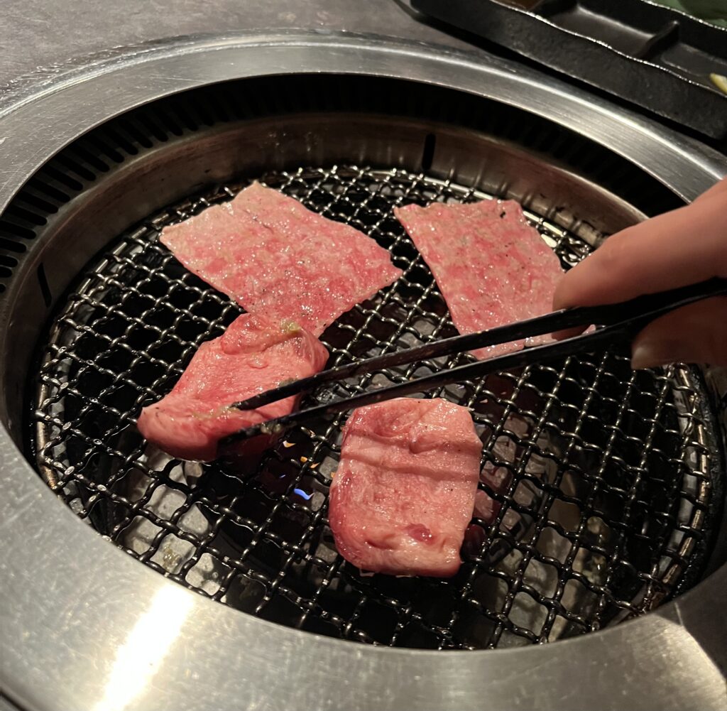 西中洲焼肉きらく 至福コース