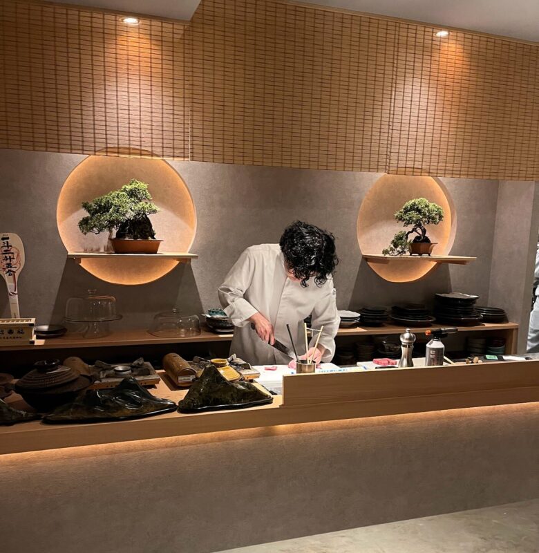 焼肉 真柏 カウンター席