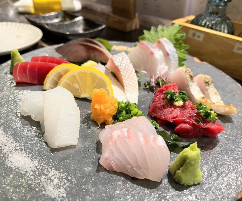 永らく 刺身盛り
